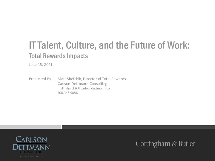 Presentation Slides: How Talent Acquisition Strategies Impact Retention and Engagement Strategies thumbnail